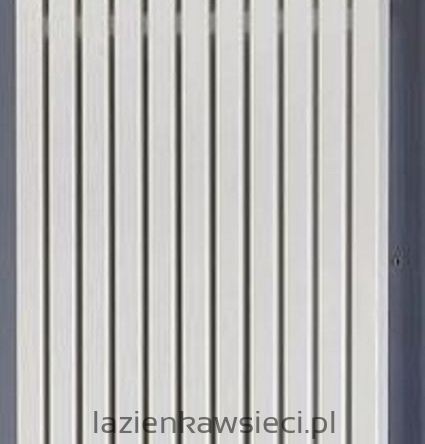 GRZEJNIK KOMEX FUDŻI 600/310/8 331W BIAŁY