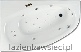 WANNA KAMELEON 1700X1100 Z HYDROMASAŻEM ACTIMA AC-3