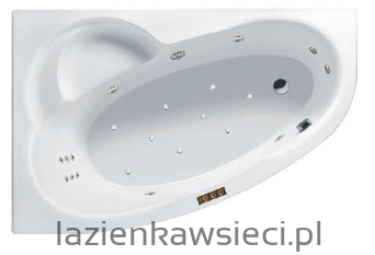 WANNA LAGUNA II 1500X955 Z HYDROMASAŻEM FUTURA 200