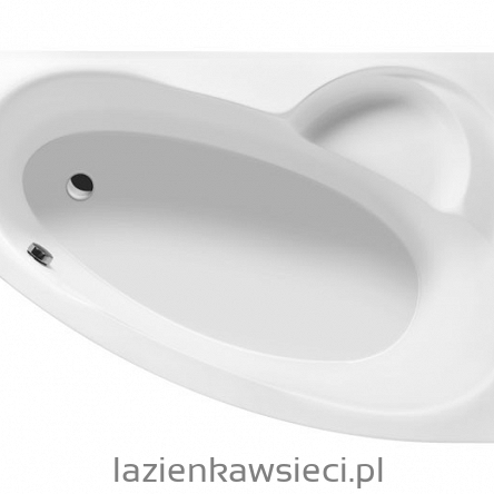 WANNA LAGUNA II 1500X955 MM PRAWA WAEX.LGP15WH