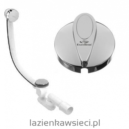 PRZELEW WANNOWY OVAL CHROM 1000MM AREX.1551CR