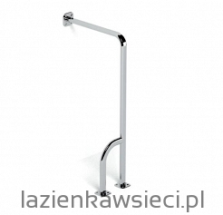 WSPORNIK PIONOWY BIAŁY PROFIL PROSTOKĄT 38X20 MM WBWIL002