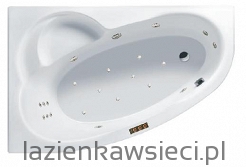 WANNA LAGUNA II 1500X955  Z HYDROMASAŻEM ACTIMA AC-2