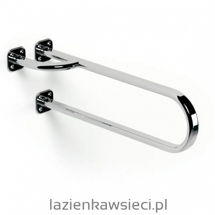 WSPORNIK POZIOMY BIAŁY PROFIL PROSTOKĄT 38X20 MM WBWOL002