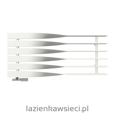 terma CYKLON H 495x1000 biały