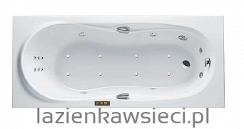 WANNA ELEGANCE 1700X755 Z HYDROMASAŻEM ACTIMA AC-3