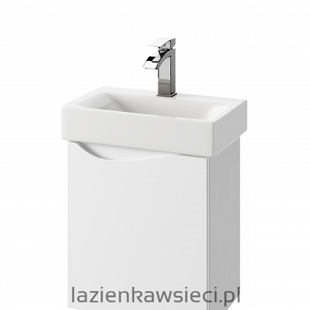 SZAFKA UMYWALKOWA MURCIA D50 1D0S BIAŁA WERSJA PRAWA 144-D-05004 (P)