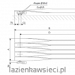 terma CYKLON H 495x1300 rysunek techniczny zdjęcie