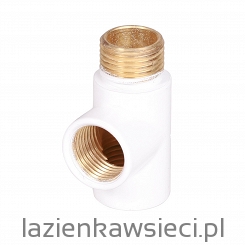TRÓJNIK GZ 1/2" - GW 1/2" - GW 1/2" BIAŁY WRT1C2 916
